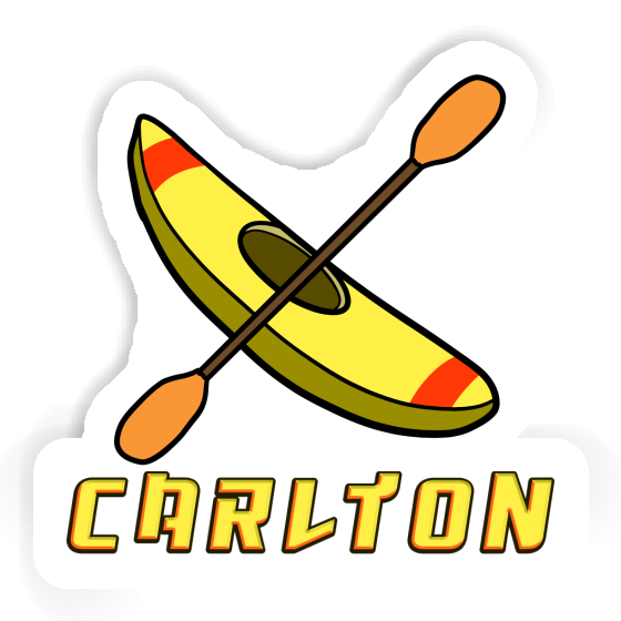 Sticker Carlton Canoe Laptop Image