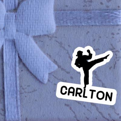 Carlton Sticker Karateka Notebook Image