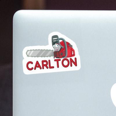 Carlton Sticker Kettensäge Laptop Image