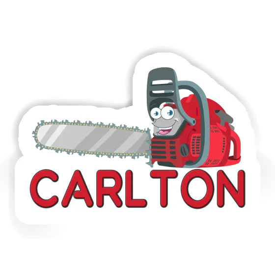 Chainsaw Sticker Carlton Notebook Image