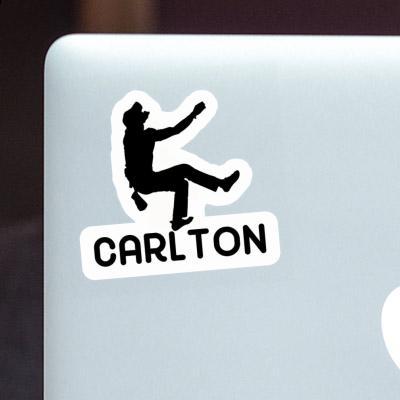 Kletterer Aufkleber Carlton Laptop Image