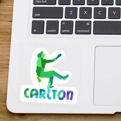 Carlton Sticker Kletterer Image