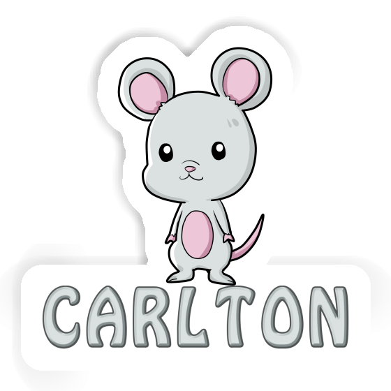 Mouse Sticker Carlton Gift package Image