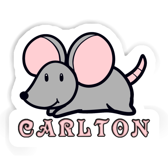 Mouse Sticker Carlton Gift package Image