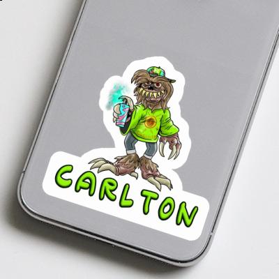 Sprayer Sticker Carlton Notebook Image