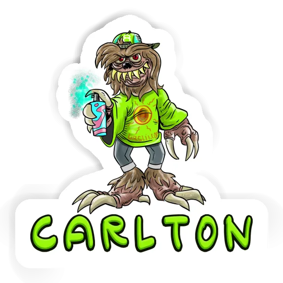 Sprayer Sticker Carlton Image