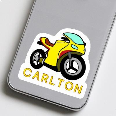 Carlton Sticker Motorbike Notebook Image