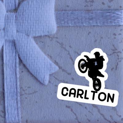 Motocrossiste Autocollant Carlton Notebook Image