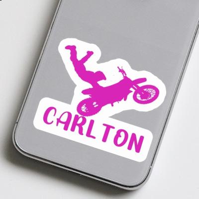 Carlton Aufkleber Motocross-Fahrer Gift package Image