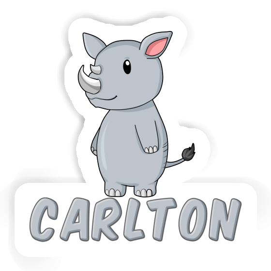 Carlton Sticker Rhino Image