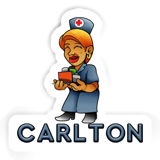 Sticker Carlton Nurse Gift package Image