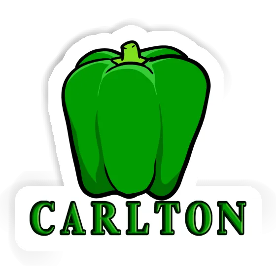 Sticker Carlton Paprika Notebook Image