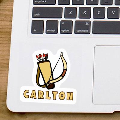 Carlton Sticker Arrow Bow Notebook Image