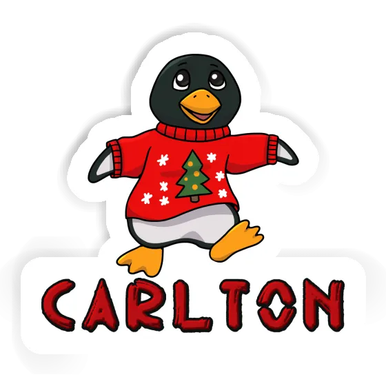 Sticker Carlton Penguin Image