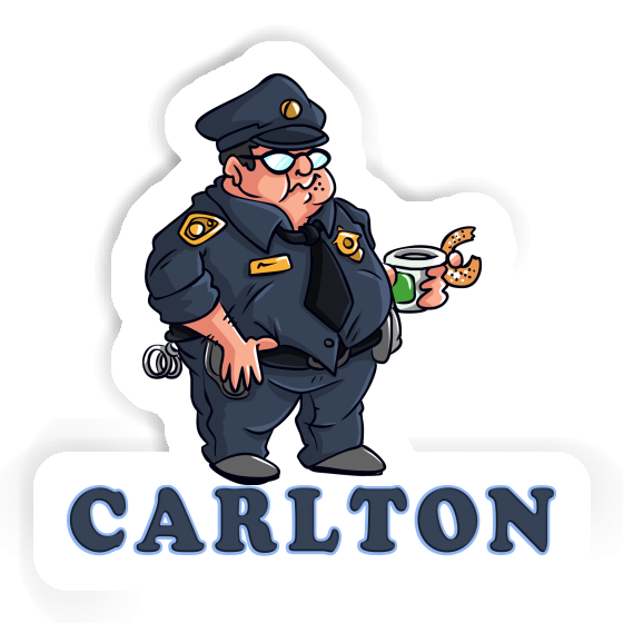 Police Officer Sticker Carlton Gift package Image