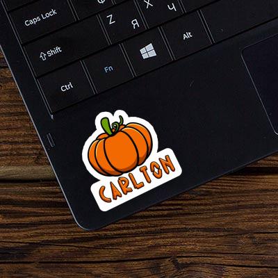 Carlton Sticker Pumpkin Gift package Image