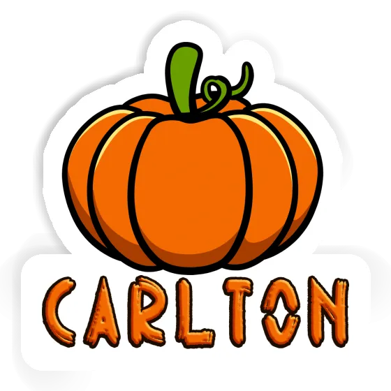 Carlton Sticker Pumpkin Image