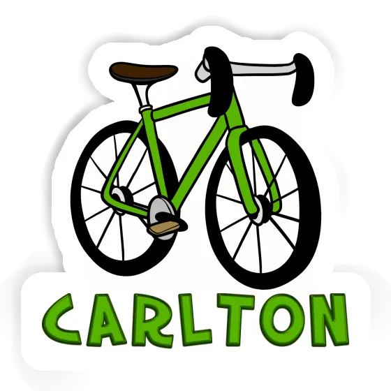 Sticker Carlton Racing Bicycle Notebook Image