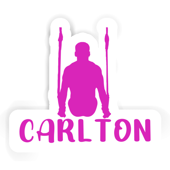 Sticker Ring gymnast Carlton Image