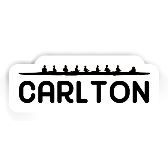 Carlton Sticker Rowboat Laptop Image