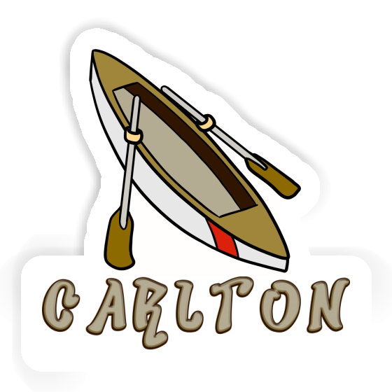 Sticker Carlton Rowboat Laptop Image