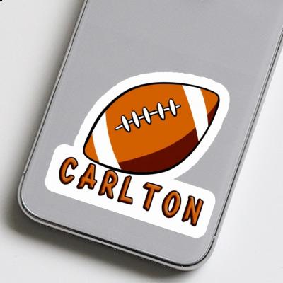 Rugby Sticker Carlton Laptop Image