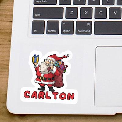 Autocollant Carlton Père Noël Laptop Image