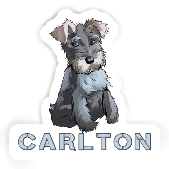 Carlton Sticker Schnauzer Image