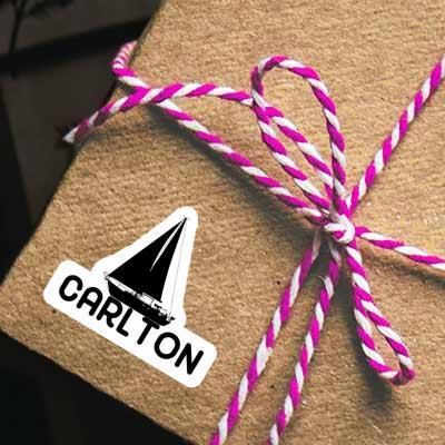 Sticker Carlton Sailboat Gift package Image