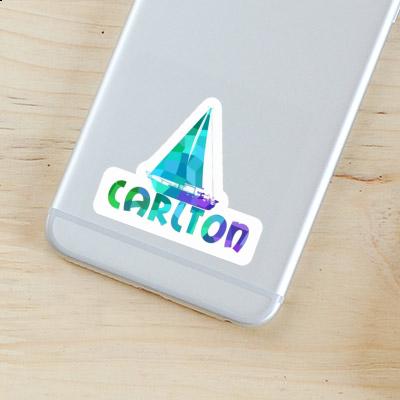 Carlton Sticker Sailboat Notebook Image