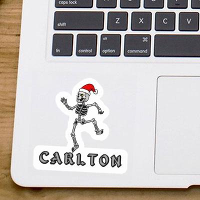 Skull Sticker Carlton Gift package Image