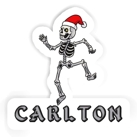 Skull Sticker Carlton Notebook Image