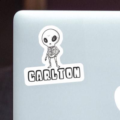 Autocollant Carlton Extraterrestre Notebook Image