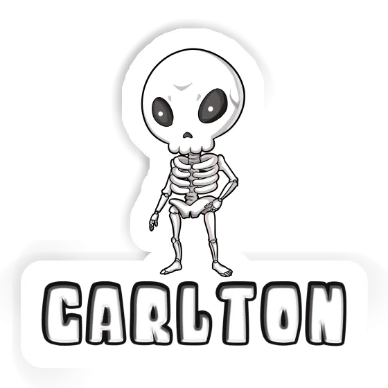 Sticker Carlton Alien Gift package Image