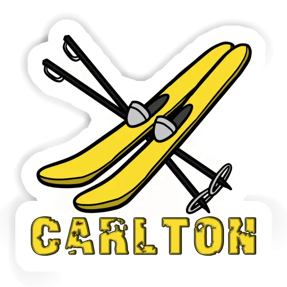 Sticker Carlton Ski Notebook Image