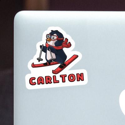 Skier Sticker Carlton Gift package Image