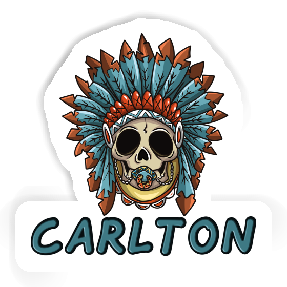 Sticker Baby-Skull Carlton Notebook Image