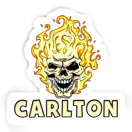 Skull Sticker Carlton Gift package Image