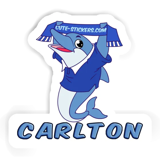 Sticker Carlton Dolphin Image