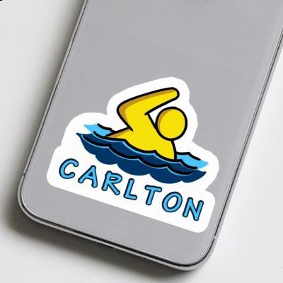 Sticker Schwimmer Carlton Laptop Image