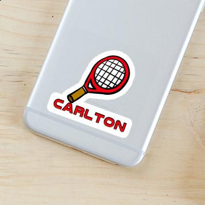 Sticker Tennis Racket Carlton Laptop Image