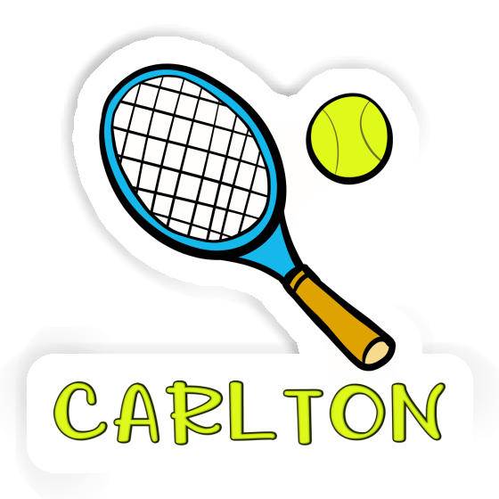 Sticker Tennis Racket Carlton Notebook Image