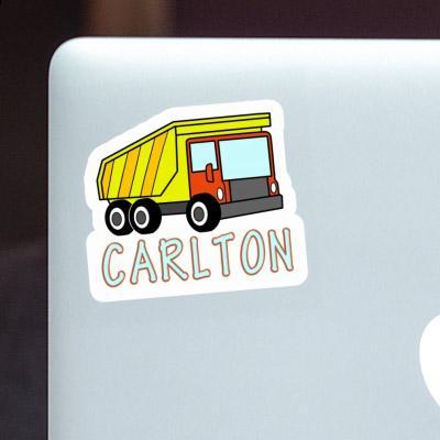 Carlton Autocollant Camion à benne Laptop Image