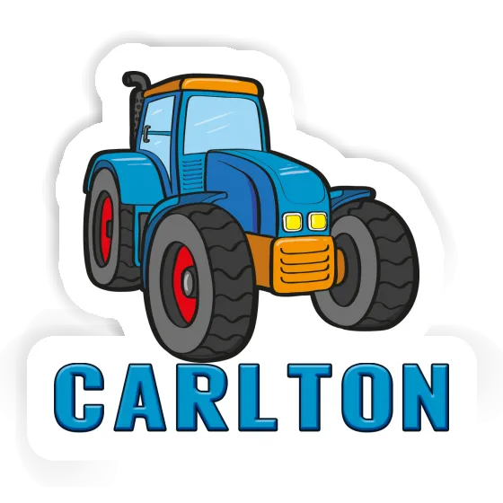 Tractor Sticker Carlton Notebook Image