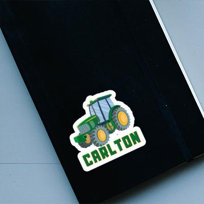 Sticker Tractor Carlton Notebook Image