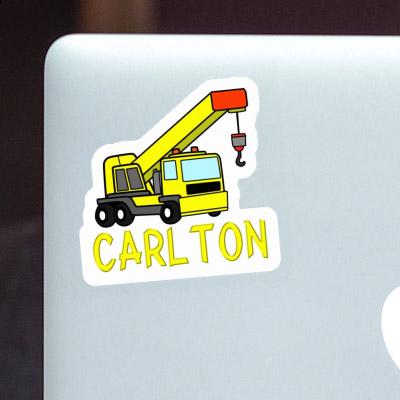 Carlton Sticker Truck crane Gift package Image