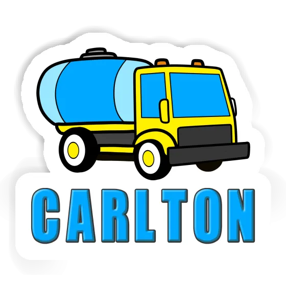 Sticker Water Truck Carlton Notebook Image