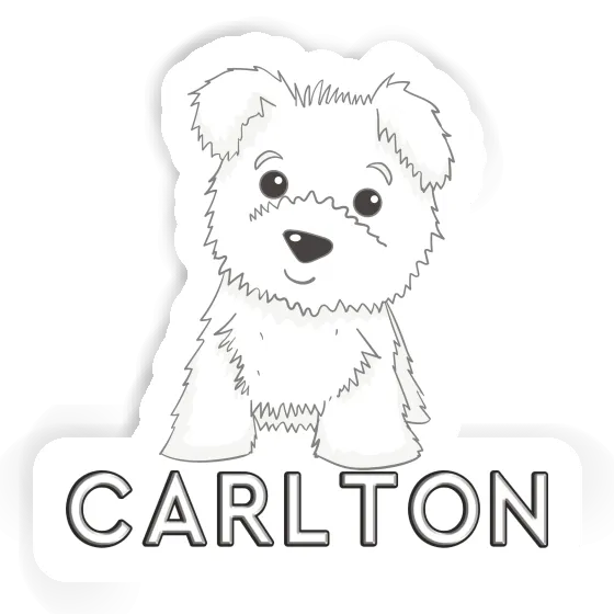 Westie Sticker Carlton Image