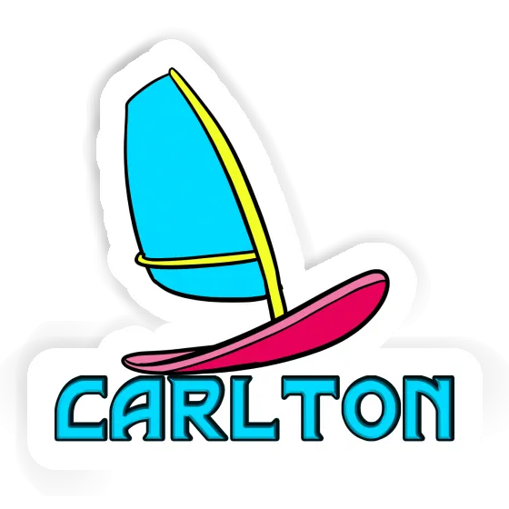 Sticker Carlton Windsurf Board Notebook Image