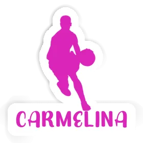 Carmelina Autocollant Joueur de basket-ball Image